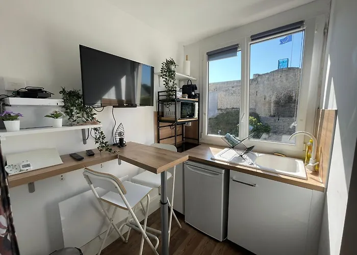 Castle - Vue Sur Le Château - Hypercentre Apartamento Caen